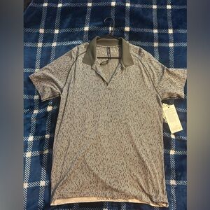 Lululemon mens metal vent polo XL new with tags